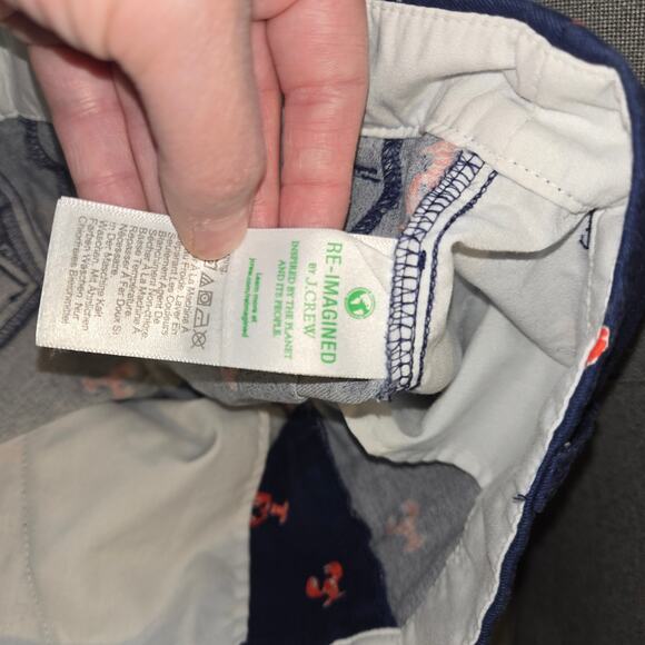 J.Crew Factory Lobster shorts sz 0 - Picture 4 of 7